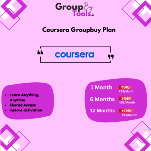 Coursera Group Buy Shared Account - Unlimited Learning Access - Affordable Education Plan