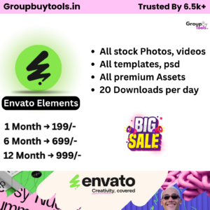 Envato Elements shared access subscription plans and pricing.
