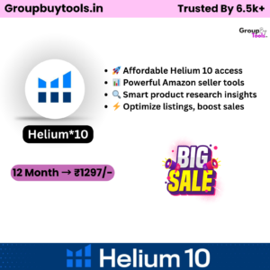Detailed pricing and features for Helium 10 1-year shared access plan.